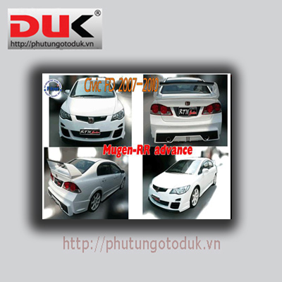 BODY KIT MUGEN CIVIC 2007-2009